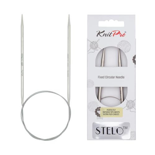 KnitPro Stelo Lace Circular Needles 16" (40cm) | US Size 5 (3.75mm) - size: US Size 5 (3.75mm)