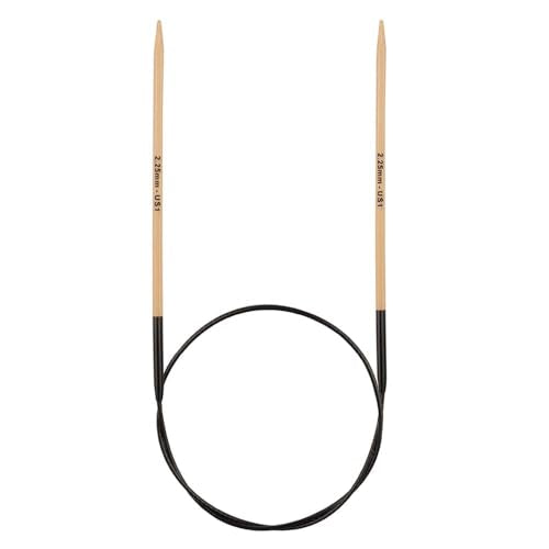 Knitter’s Pride Bamboo Luxe Fixed Circular Needle 32""(80cm) - US 1(2.25mm) - size: 2.25mm