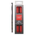 Lantern Moon Ebony Wood Single Ended Crochet Hook | US Size J (6mm) - size: US J (6mm)