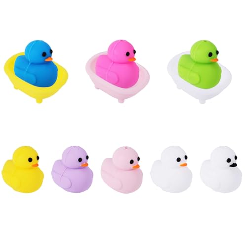 8 Pcs Silicone Knitting Needle Stoppers - Blunt Needle Cover, Cute Topper Plug, Tip Point Protectors, End Cap Decoration Accessories