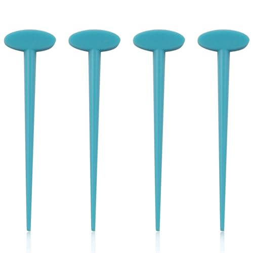 XGNG 24pcs Plastic T-Marker Needles Quick Lock Stitch Marker Sewing Knitting Accessories Big Eye Needles Plastic Needles Woolen Knitting Tools