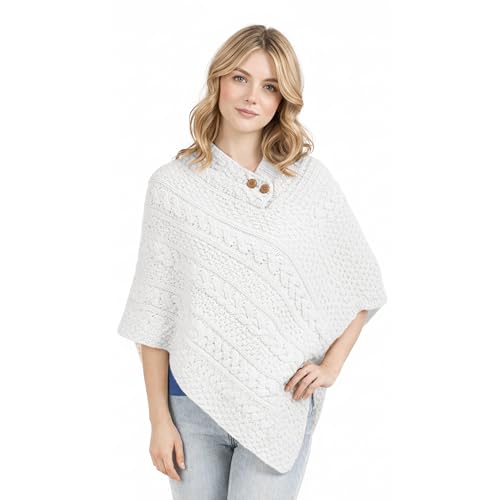 100% Merino Wool Yarn – Extrafine Super Soft Yarn for Knitting, Made in Italy by Lana Gatto, Super Soft Line, Natural White-978, 2-Pack (1.8 oz. / 137 yds Each) - color: Natural white - 978, size: 2