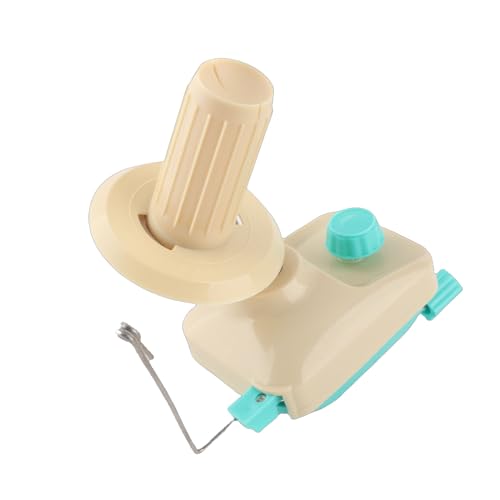 Generic Manual Operation Yarn Winder, Portable Wool Winder, Adjustable Yarn Ball with Metal Plastic Construction, Ideal for Crocheting & Storage