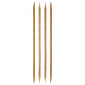 HARFINGTON 4Pcs Double Pointed Knitting Needles Size US 15 (10mm) 16" Long Carbonized Bamboo Straight Knitting Needles for Beginners Handmade Creative DIY Craft Yarn Projects - size: Size US 15 (10mm)