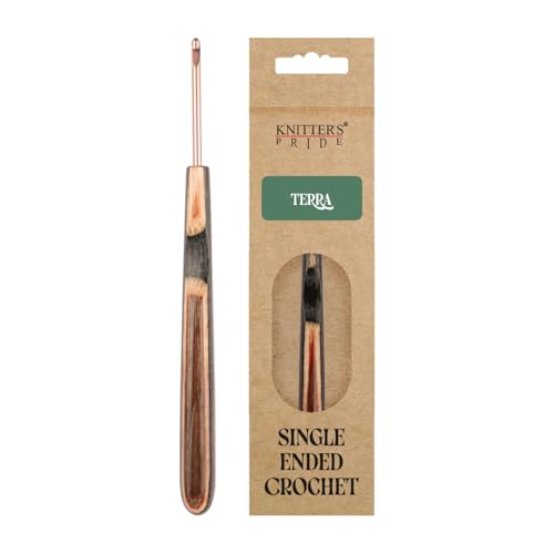 Knitter’s Pride Terra Single-Ended Crochet Hook US C(2.75mm) - size: 2.75mm