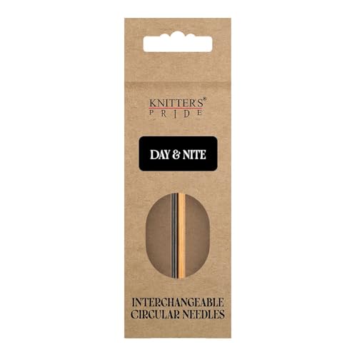 Knitter’s Pride Day & Nite Interchangeable Needle 4""(10cm) - US 9 (5.5mm) - size: 5.50mm