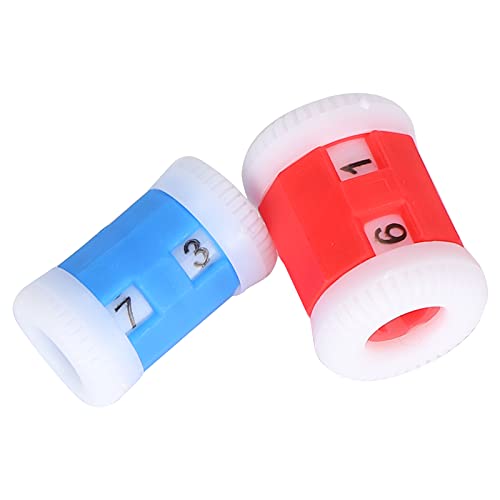 Plastic Knit Counter Knitting Crochet Stitch Marker Row Ring Sewing Tool Craft Accessories Two Color(One SET)
