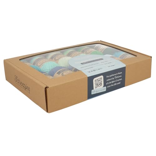 Scheepjes Softfun Color Pack, 12x20g, Ocean Breeze, Cotton-Acrylic Blend - color: Ocean Breeze