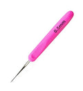 Weabetfu Dreadlocks Crochet Hooks with Ergonomic Handle,Dreadlock Needle Tool for Craft,Dreadlock Crochet Hook for Hair 0.5mm 1 Hook - size: 1 Hook 0.5mm