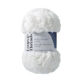 Loops & Threads Fluffy Chenille Yarn - Yarn for Knitting, Crochet, Weaving, and Arts & Crafts - White, Polyester, 10.58 oz - color: White