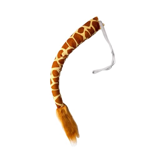Giraffe Costume Tutu Skirt Set Animal Headband Nose Tail Fancy Outfit Props - color: 3 Pcs Set