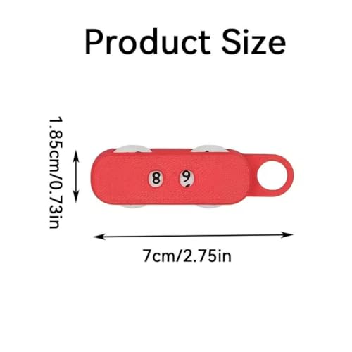 Manual Knitting & Crochet Stitch Counter, Pointer Tool for Sewing (White) | Easy-to-use dial function with limit switch. Precision tracking for sweaters, scarves, and various sewing projects. - color: White
