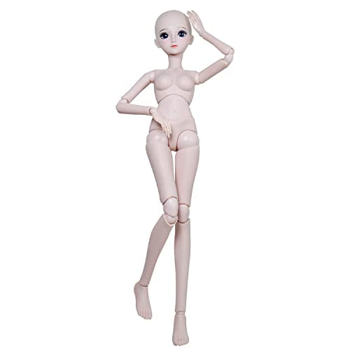 1/3 BJD Doll Ashley 24" - 60cm Customized Doll Body, Ball Jointed SD Dolls, Joints Move PVC DIY Dolls