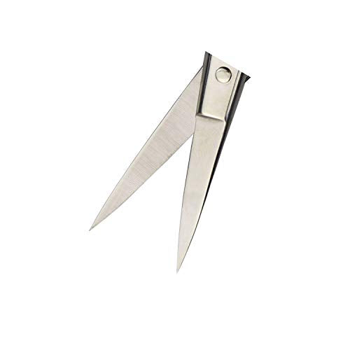 Professional Grooming Scissors for Personal Care Facial Hair Removal and Ear Nose Eyebrow Trimming Stainless Steel Fine Straight Tip Scissors Men (Pack of 3) - size: 1 Count (Pack of 3)
