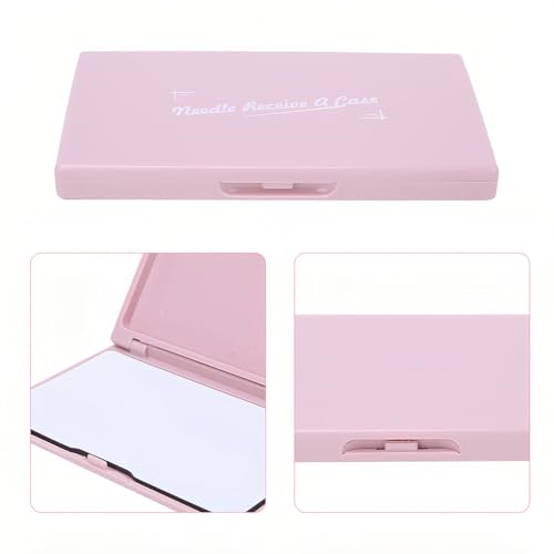 Joyzan Magnetic Needle Storage Case, Portable DIY Sewing Stitching Pin Box | Knitting Organizer Rectangle Manual Slim Line Keeper Cross Stitch Container Tool Holder for Needlework Embroidery Art Craft