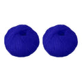 PATIKIL 2 Skeins Mohair Yarn, Soft Yarn Faux Mohair Fuzzy Fur Fine Fluffy Yarns Thin for Crocheting Knitting Sweater Scarf Hat Crafts Blanket Rug, Blue Purple - color: Blue Purple
