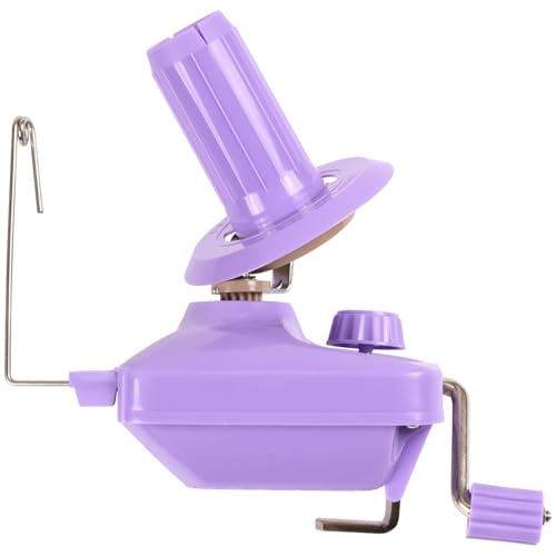 JubileeYarn Yarn Ball Winder Plastic - Purple - 2 Units - color: Purple Winder, size: 2 Units