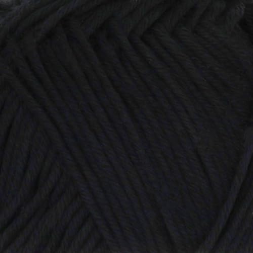 JubileeYarn Bamboo Cotton Sport Yarn - 50g/Skein - Midnight Black - 4 Skeins - color: 211 Midnight Black, size: 4 Skeins