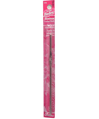 Silvalume Aluminum 5-1/2" Crochet Hook: Size 'N 15 - size: N15 (10mm)