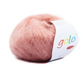 golo Mohair Yarn for Hand Knitting Wool Yarn for Weaving - color: 021-Salmon