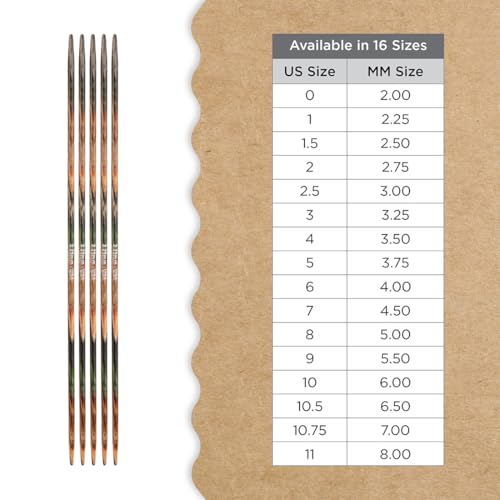 Knitter’s Pride Terra Double-Point Needle 6""(15cm) - US 1(2.25mm) - size: 2.25mm