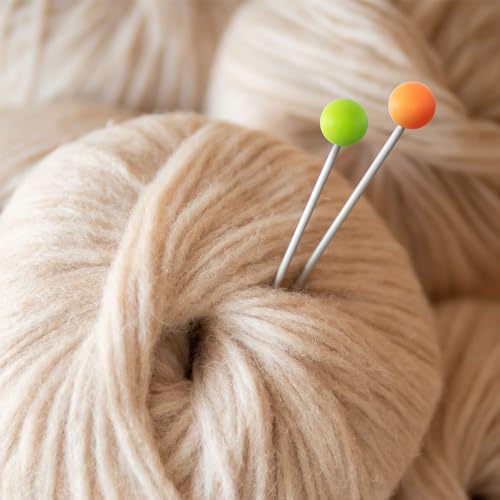 Mxxipp 18pcs Beads Knitting Needle Stoppers 15mm Macaron Round Silicone Knitting Needles Point Protectors Needle Tip Cover Knitting Tool Needle End Caps for Knitting - color: 18pcs-Multicolor