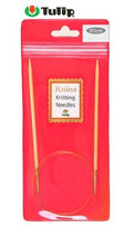 Tulip KKJA-8033 Knina Knitting Needles Bamboo Loop Needles 31.5 inches (80 cm) No. 4
