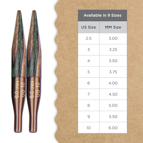 Knitter’s Pride Terra Interchangeable Needle 2""(5cm) - US 10(6mm) - size: 6.00mm