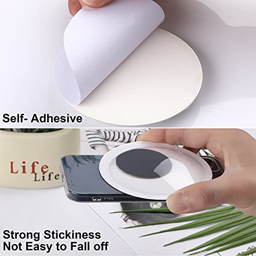6 Pieces Googly Google Eyes Self Adhesive Googlie Craft Wiggle Eyes (2 Inches 3 Inches 4 Inches) | Sticky Self Adhesive Backing, Holiday DIY Craft Decor, Making Big Giant Wiggle Toys, Six Multi Size Two Three Four Inches - size: 2 Inches, 3 Inches, 4 Inch