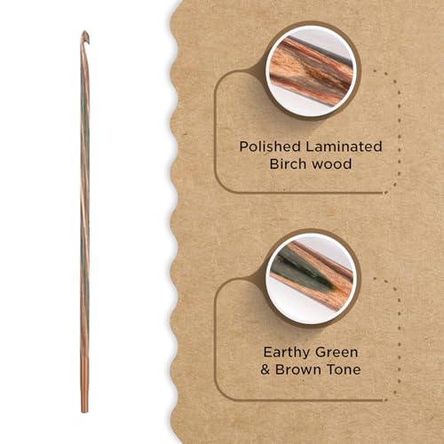 Knitter’s Pride Terra Afghan/Tunisian Crochet Hook - US F(3.75mm) - size: 3.75mm