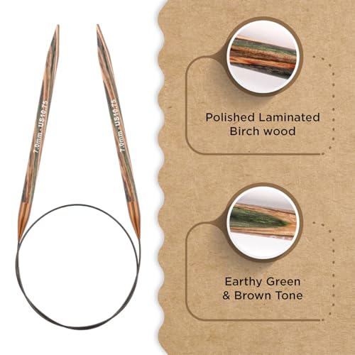 Knitter’s Pride Terra Fixed Circular Needle 40""(100cm) - US 10.75(7mm) - size: 7.00mm