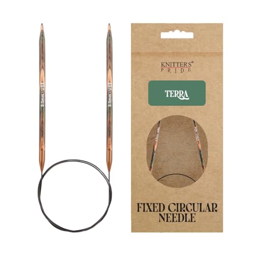 Knitter’s Pride Terra Fixed Circular Needle 32""(80cm) - US 9(5.5mm) - size: 5.50mm