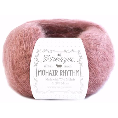 Scheepjes Mohair Rhythm Yarn 25 g (0.88 oz) - 679 Lindy Blue
