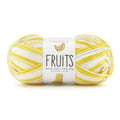 Premier Yarns Fruits Yarn, Acrylic Sock Weight Yarn for Crocheting and Knitting, 235 yds, Banana - color: Banana