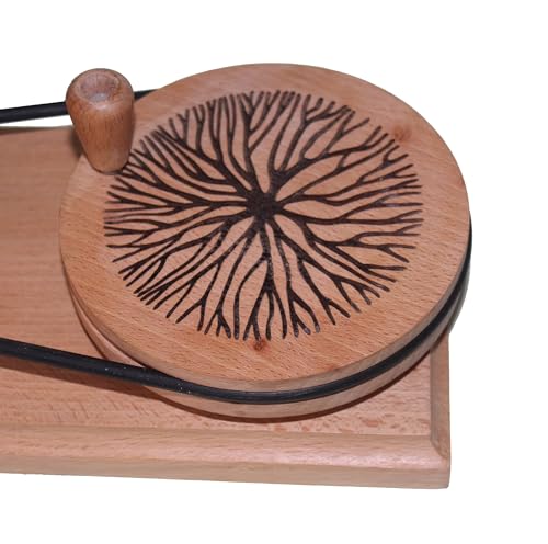 Merit wooden craft Wooden Yarn Large Ball Winder and Table Top Swift Winder Knitting and Crochet Umbrella Winder Holder Hand Operated Knitting Winding Tools Wool Winder (Winder+Swift) - color: Winder+Swift