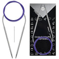 Soosui 4.5 mm Circular Knitting Needles US7, 47 inches/120 cm Curved Tail | For beginners, Knitting shawls, scarves, blankets, Large projects - size: US7/4.5mm