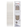 KnitPro Stelo Double-Pointed Needles 8" (20cm) | US Size 10.5 (6.5mm) - size: US Size 10.5 (6.5mm)