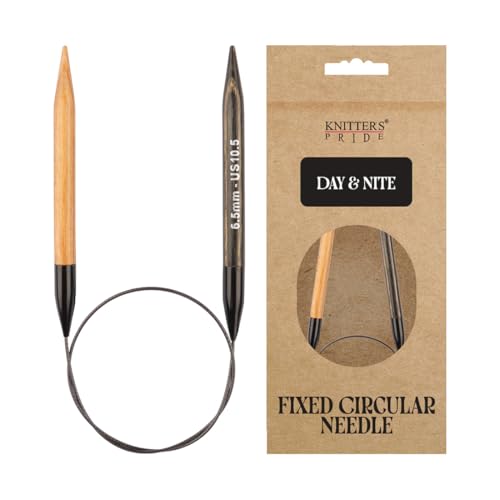 Knitter’s Pride Day & Nite Fixed Circular Needle 32""(80cm) - US 10.5(6.5mm) - size: 6.50mm