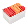Knit Blocking Comb, Stainless Steel and Plastic Knit Blocking Pins with Storage Box, for Wool Cotton Yarn Knitting Projects at Home Studio