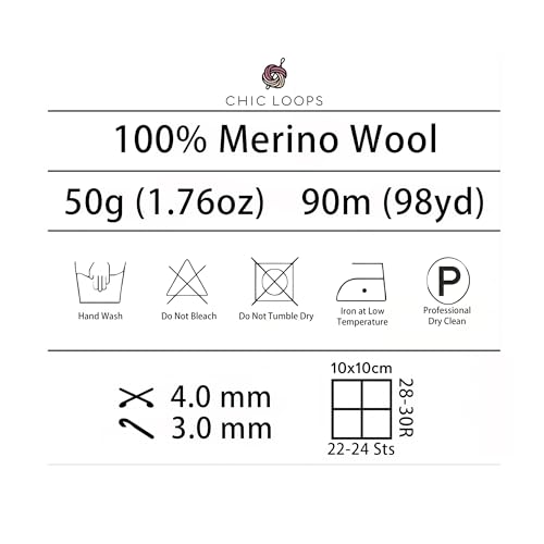Chic Loops Knitting Kit for Beginners, Knitted Hooded Scarf Beginner Crochet Kit for Adults, Crochet Soft and Cozy Balaclava Beanie Basic Hood for Womem Outdoor Sports with Instruction(Pale Grey)