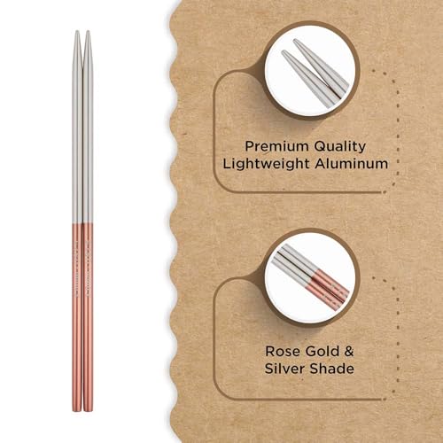 Knitter’s Pride Rosemist Interchangeable Needle 5""(13cm) - US 2.5(3mm) - size: 3.00mm