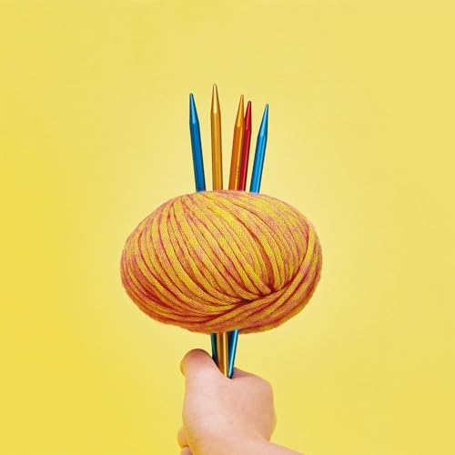 Addi FlipStix Double Pointed Knitting Needles 6-inch (15cm) - Set of 5; US Size 0 (2mm)