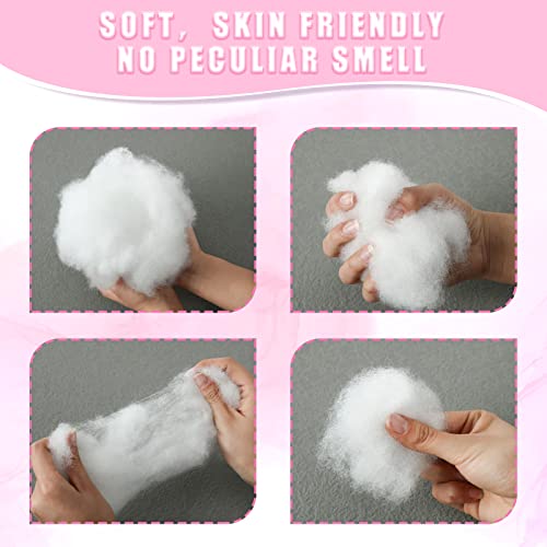 Woanger 2.2pound/ 35oz Polyester Polyfill Stuffing for Stuffed Animals Pillow Cushions Soft Cotton Poly Fiberfill Stuffing High Resilience Fiber for Couch Making Fluff Crafts Home Decors - size: 2.2 Pound/ 35oz