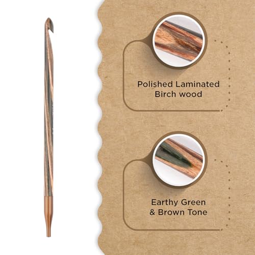 Knitter’s Pride Terra Afghan/Tunisian Crochet Hook - US K(6.5mm) - size: 6.50mm