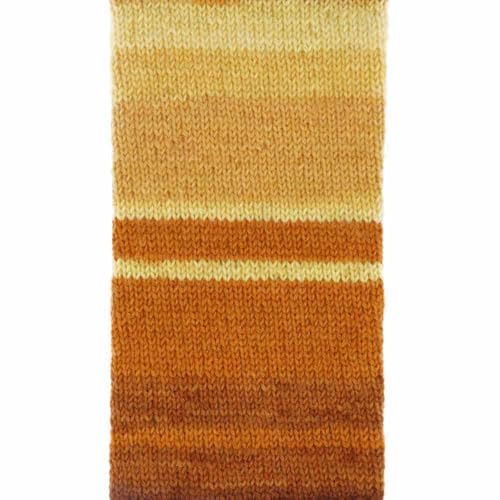Scheepjes Arcadia Fingering Sock Yarn, 100g – 903 Savannah, Wool Blend - color: 903 Savannah