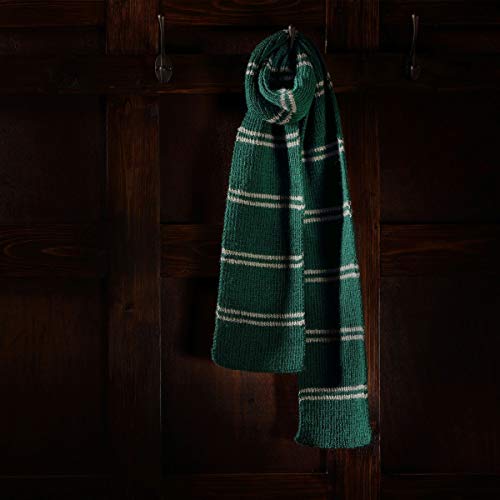 Eaglemoss Hero Collector Hogwarts Slytherin House Scarf | Wizarding World Knitting Kits | Model Replica