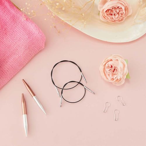 Knitter’s Pride Thin & Flex 360° Swivel Cable - 94 cm Length - size: 120cm