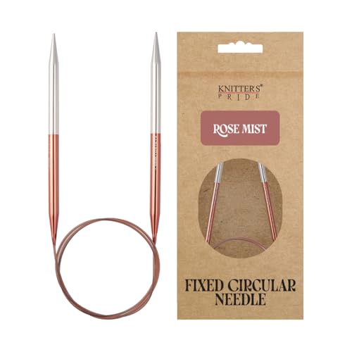Knitter’s Pride Rosemist Fixed Circular Needles 32""(80cm) - US 10.75(7mm) - size: 7.00mm