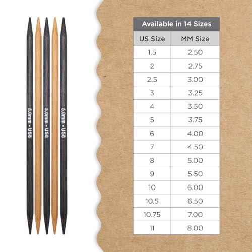 Knitter’s Pride Day & Nite Double-Point Needle 8""(20cm) - US 8(5mm) - size: 5.00mm