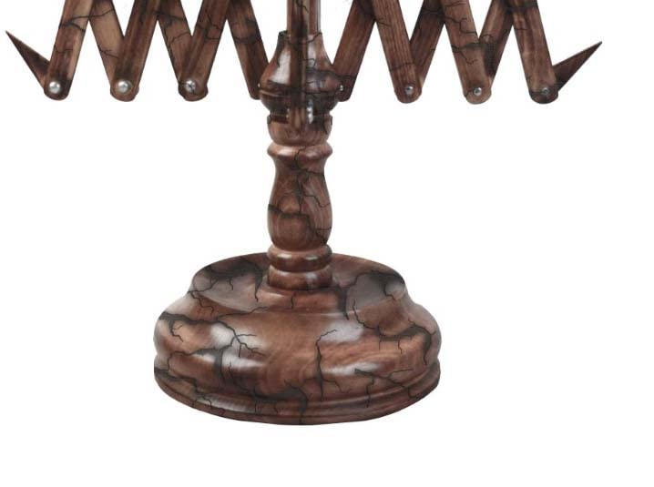 Merit wooden craft Yarn Large Ball Winder and Table Top Swift Winder Knitting and Crochet Umbrella Winder Holder Hand Operated Knitting Winding Tools Wool Winder. (Lichtenberg Swift) - color: Lichtenberg swift